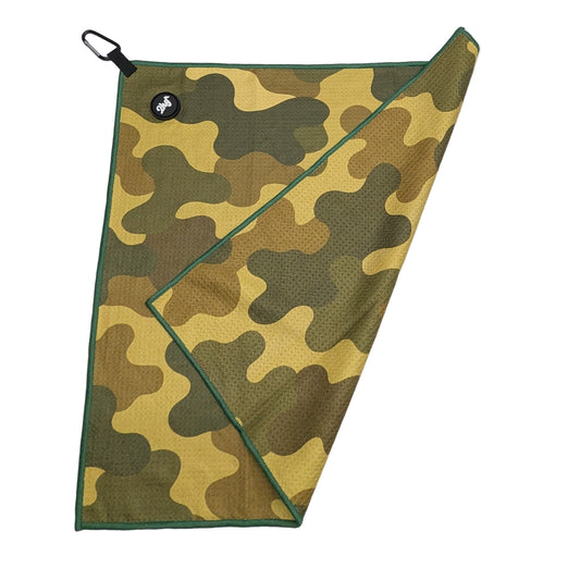 Camo Performance Golf Towel