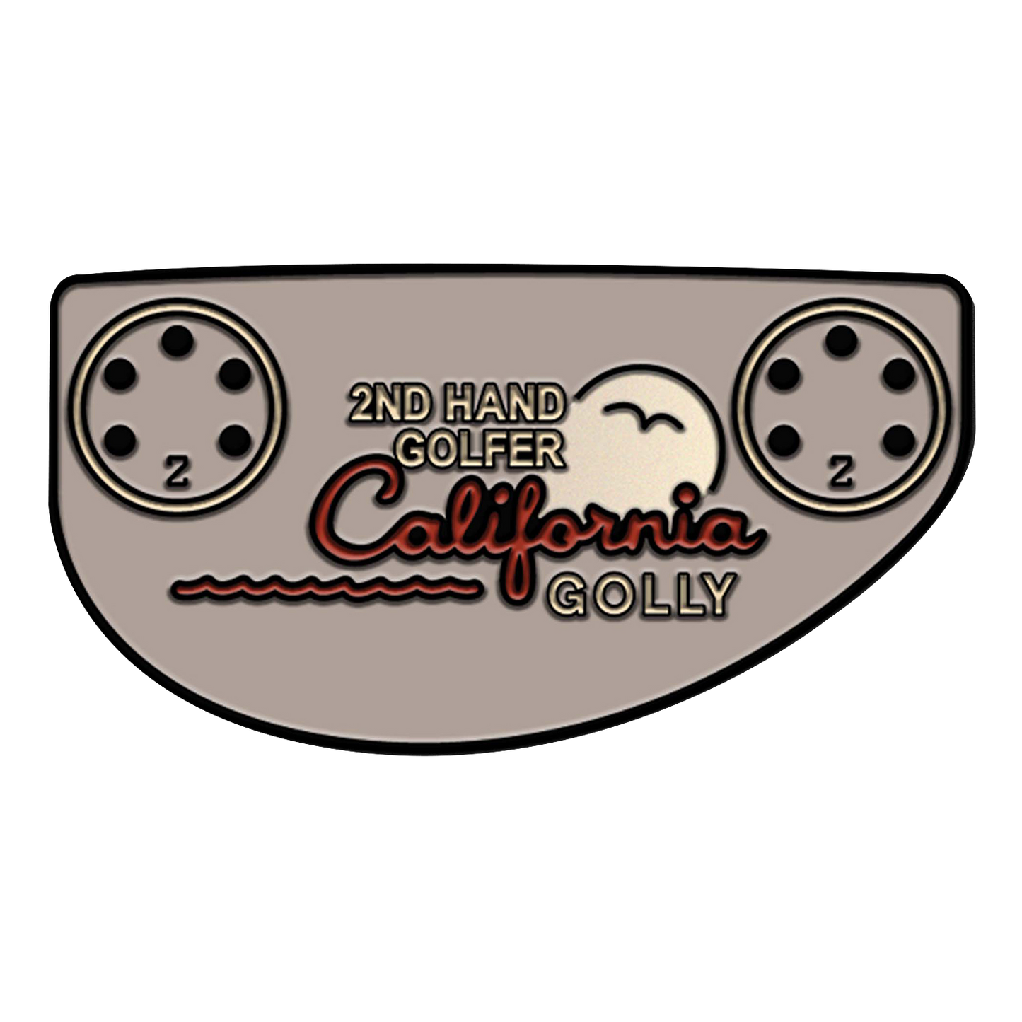 California Golly Putter Ball Marker