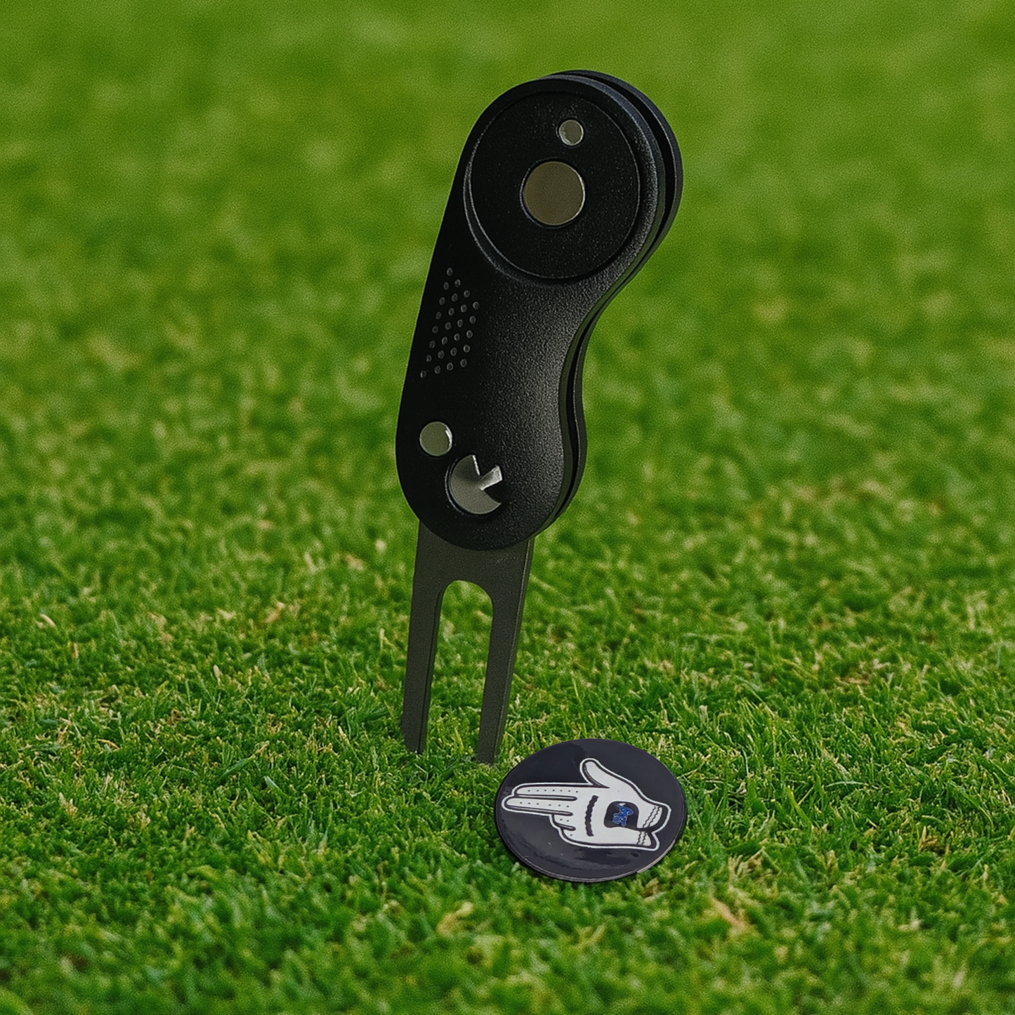 Shooter Divot Tool with Removable Marker