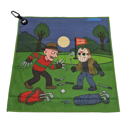 Skins Game Horror Golf Towel