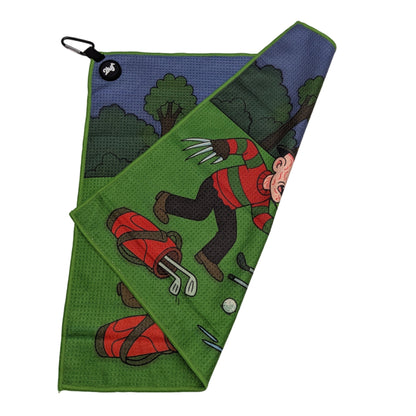 Skins Game Horror Golf Towel