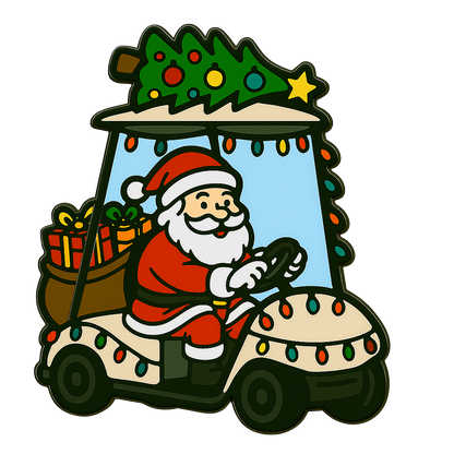 Santa’s Golf "Sleigh"