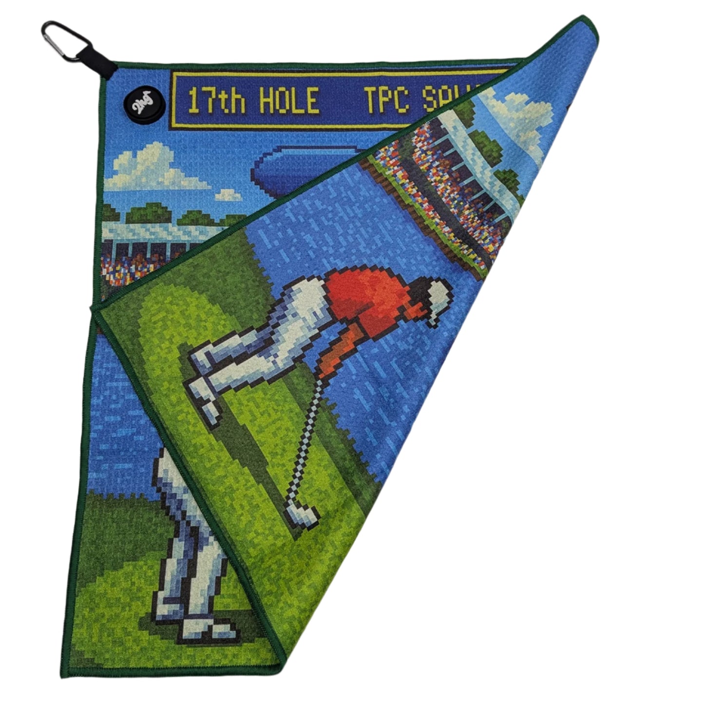 Pixel TPC Sawgrass Hole 17 Golf Towel