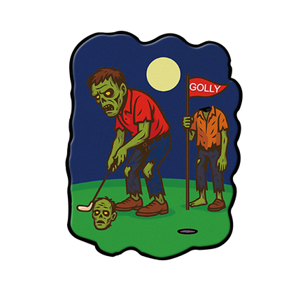 Zombie Golf Ball Marker
